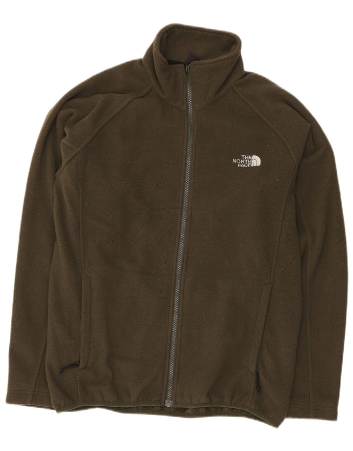 THE NORTH FACE Fleecejakke til mænd UK 36 Lille Khaki Polyester
