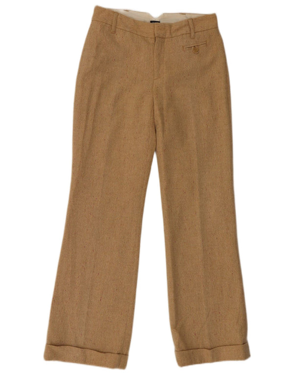 Gap Dame Stretch Bootcut Casual Bukser US 4 Small W30 L32 Beige Flecked