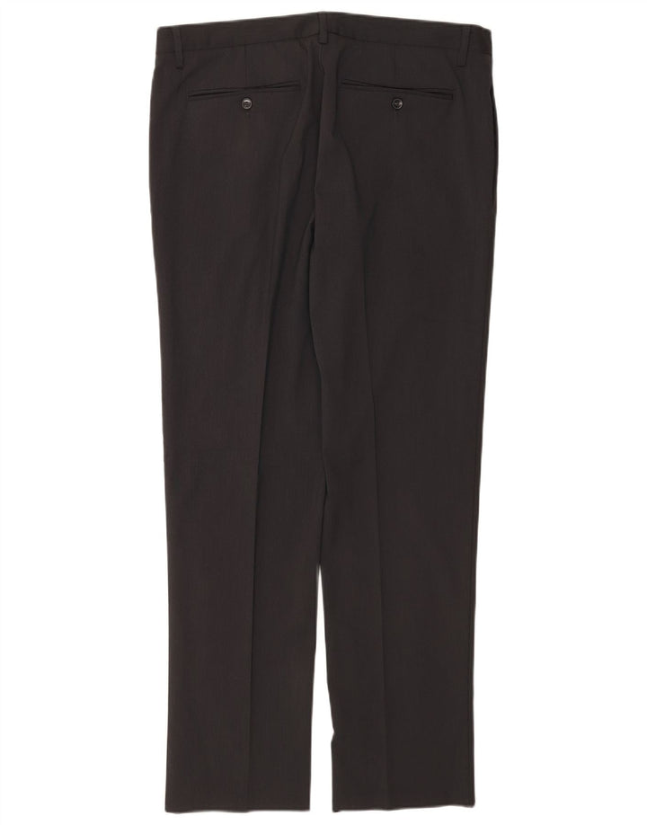 Sisley Herre 2-knap 2-delt jakkesæt IT 52 XL W36 L32 Grå polyester