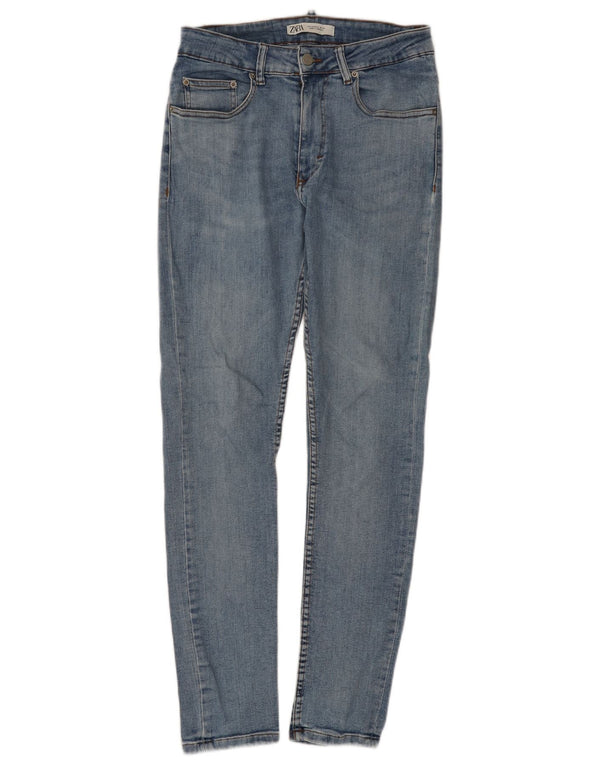 Zara Herre Slim Jeans EU 40 Medium W31 L30 Blå Bomuld