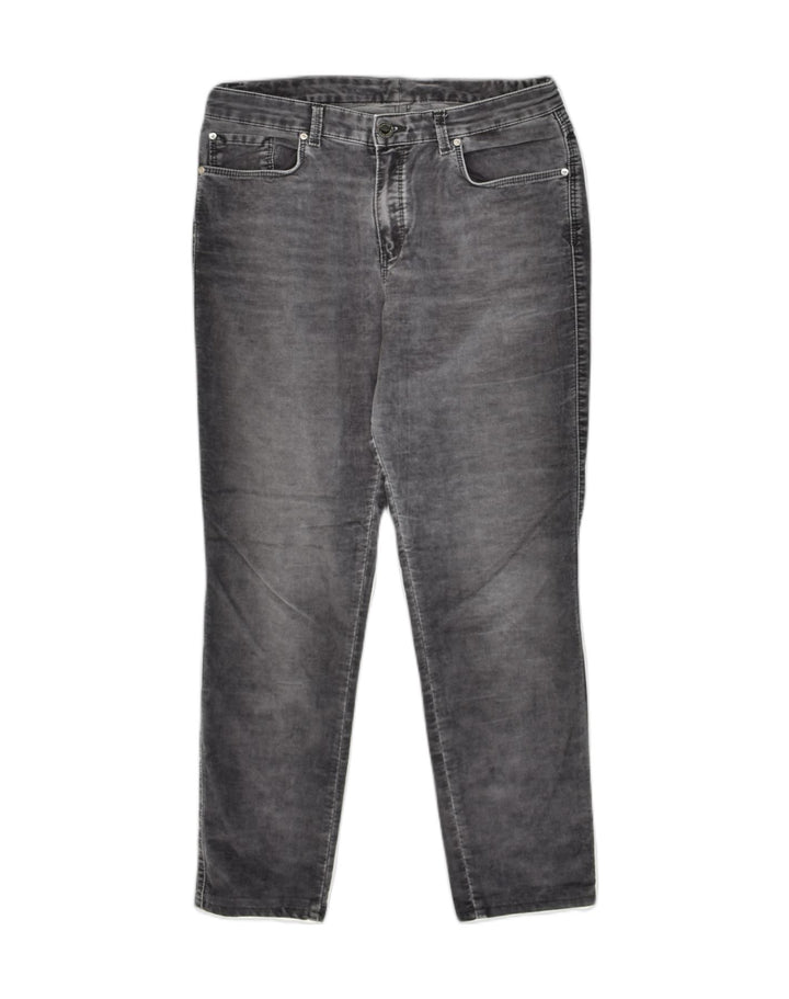 MASSIMO DUTTI Womens Tapered Jeans US 8 Medium W30 L25  Black Cotton | Vintage Massimo Dutti | Thrift | Second-Hand Massimo Dutti | Used Clothing | Messina Hembry 