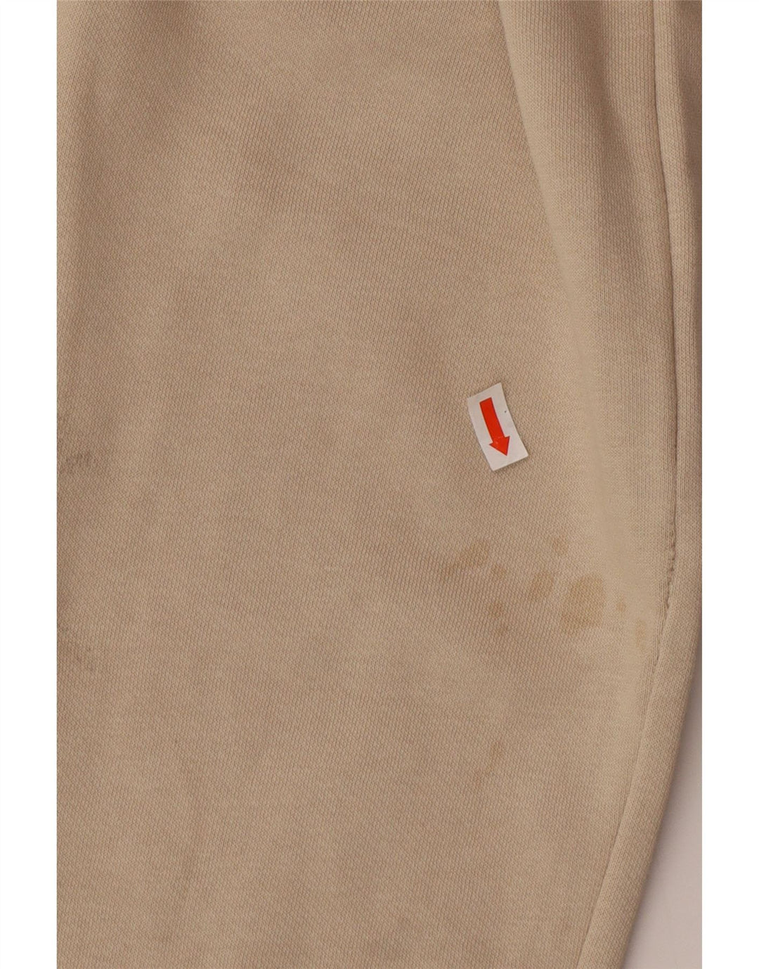Zara Træningsdragtsbukser til kvinder UK 8 Small Beige Bomuld