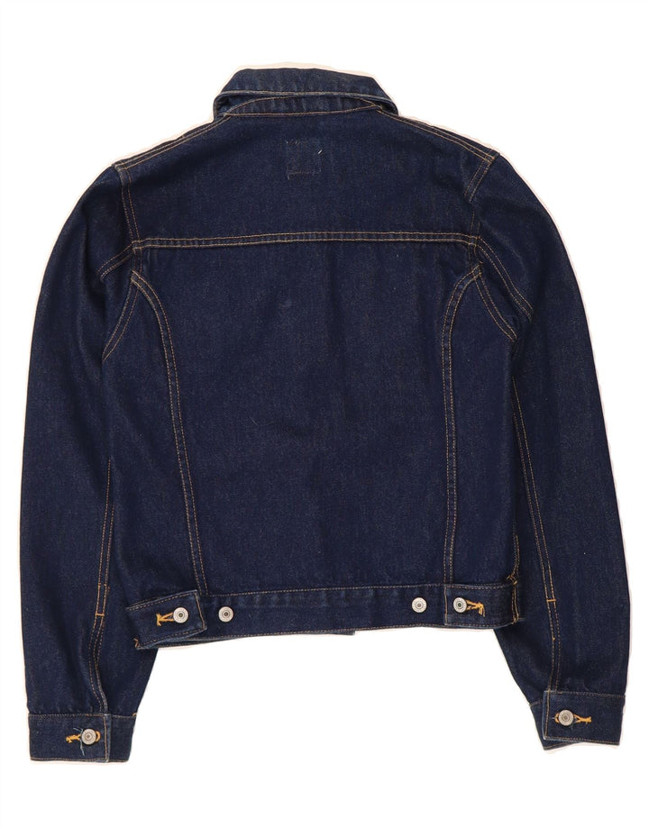 GAP Girls Denim Jacket 11-12 Years XL  Navy Blue Cotton Vintage Gap and Second-Hand Gap from Messina Hembry 
