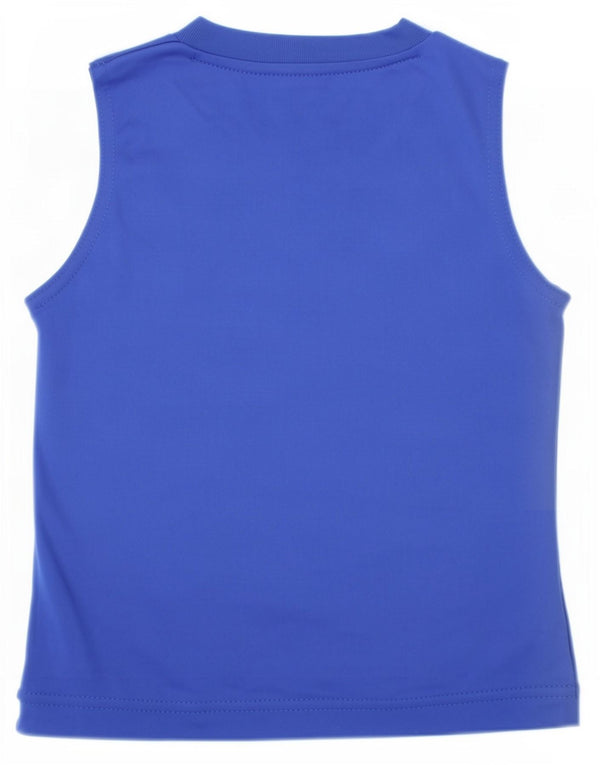 Nike drenge Dri Fit grafisk vest top 2-3 år blå polyester
