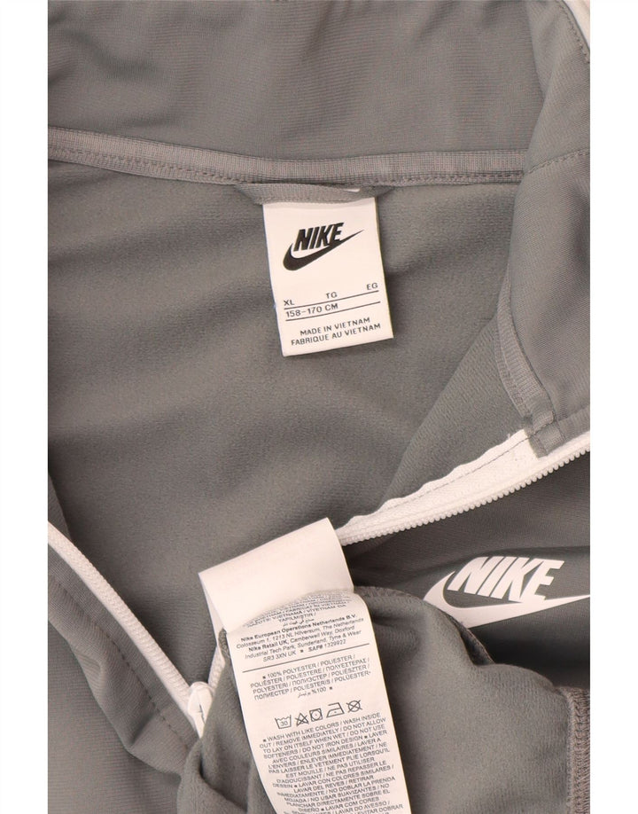 Nike Træningsdragt Topjakke til drenge 13-14 år XL Grå Polyester