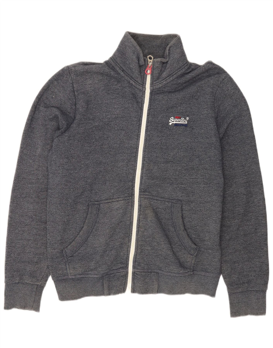 Superdry Træningsdragt til mænd Topjakke XL Marineblå Bomuld