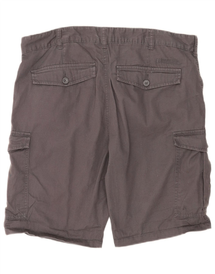 Mountain Warehouse Herre Cargo Shorts W36 Large Grå Bomuld