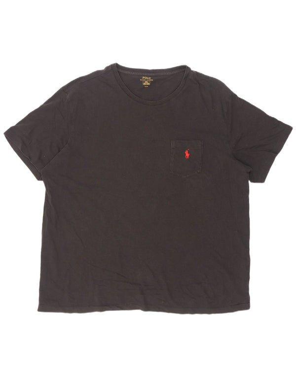 Polo Ralph Lauren Herre T-Shirt Top 2XL Sort Bomuld