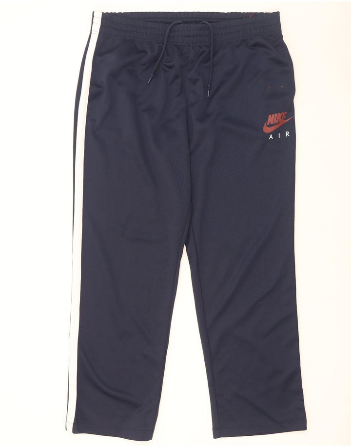 Nike Træningsdragtsbukser til mænd 2XL Navy Blue Colourblock Polyester