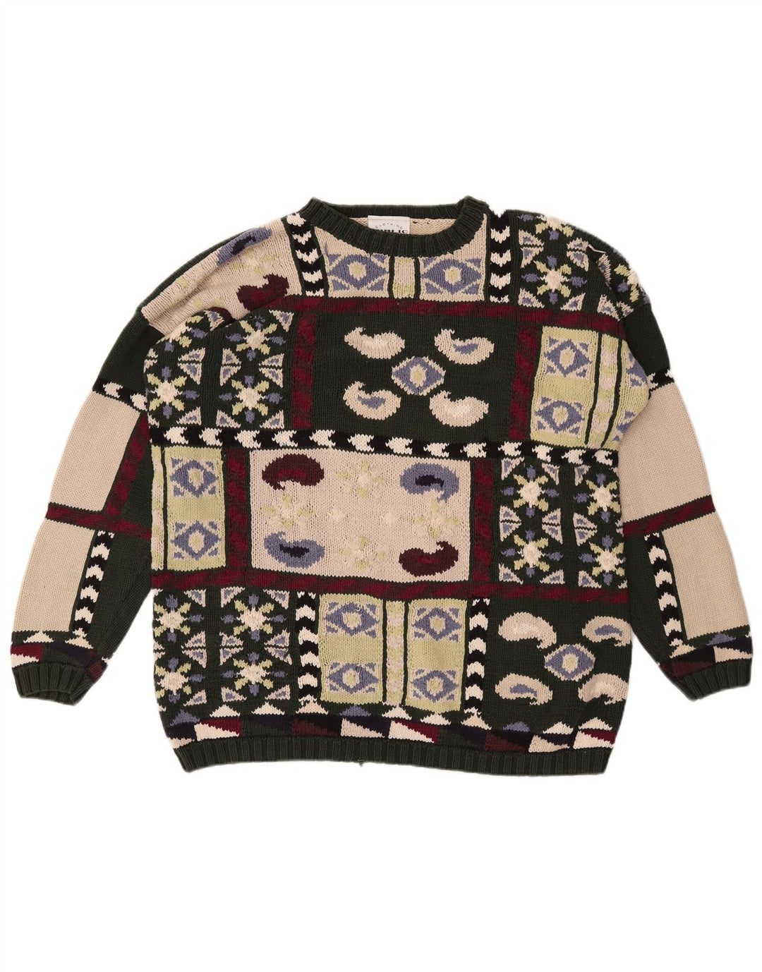 OFFENTLIG Dametrøje med rund hals IT 44 Medium Flerfarvet