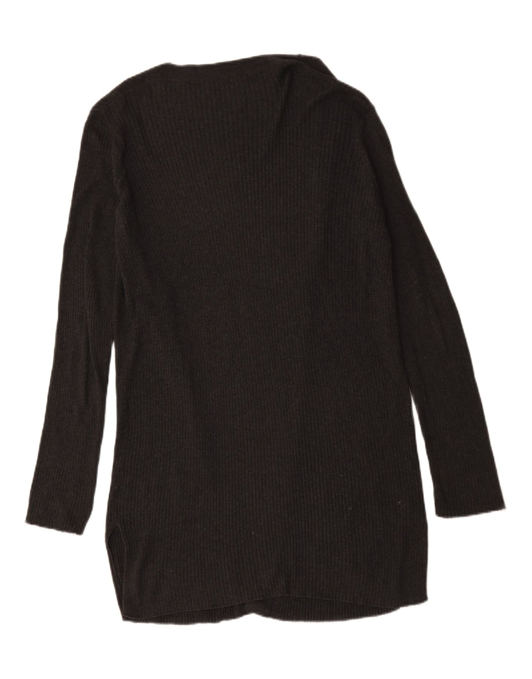 GAP Womens Longline Open Cardigan Sweater UK 16 Large Grey