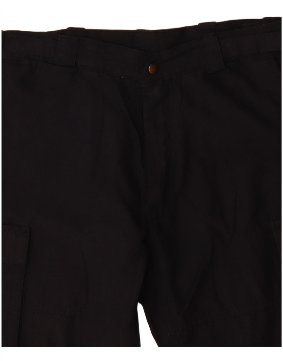 VINTAGE Herre Cargo Shorts W36 Large Navy Blue