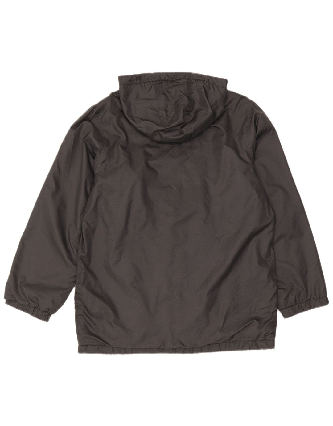 Dickies Herre Hooded Windbreaker Jacket UK 36 Small Grey Polyester
