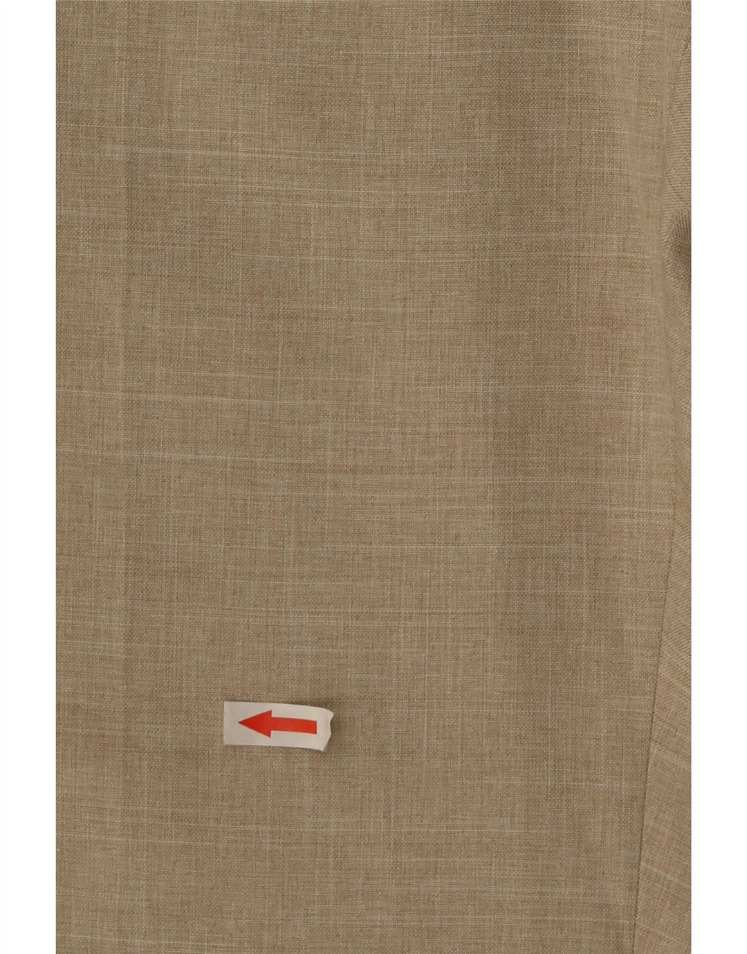 Marks & Spencer Straight Suit Bukser til mænd W32 L31 Beige Polyester