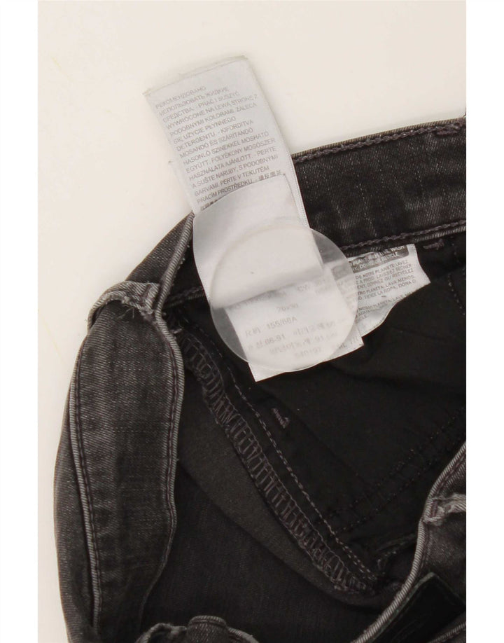 Levi's Dame 710 Super Skinny Jeans W26 L30 Grå Bomuld