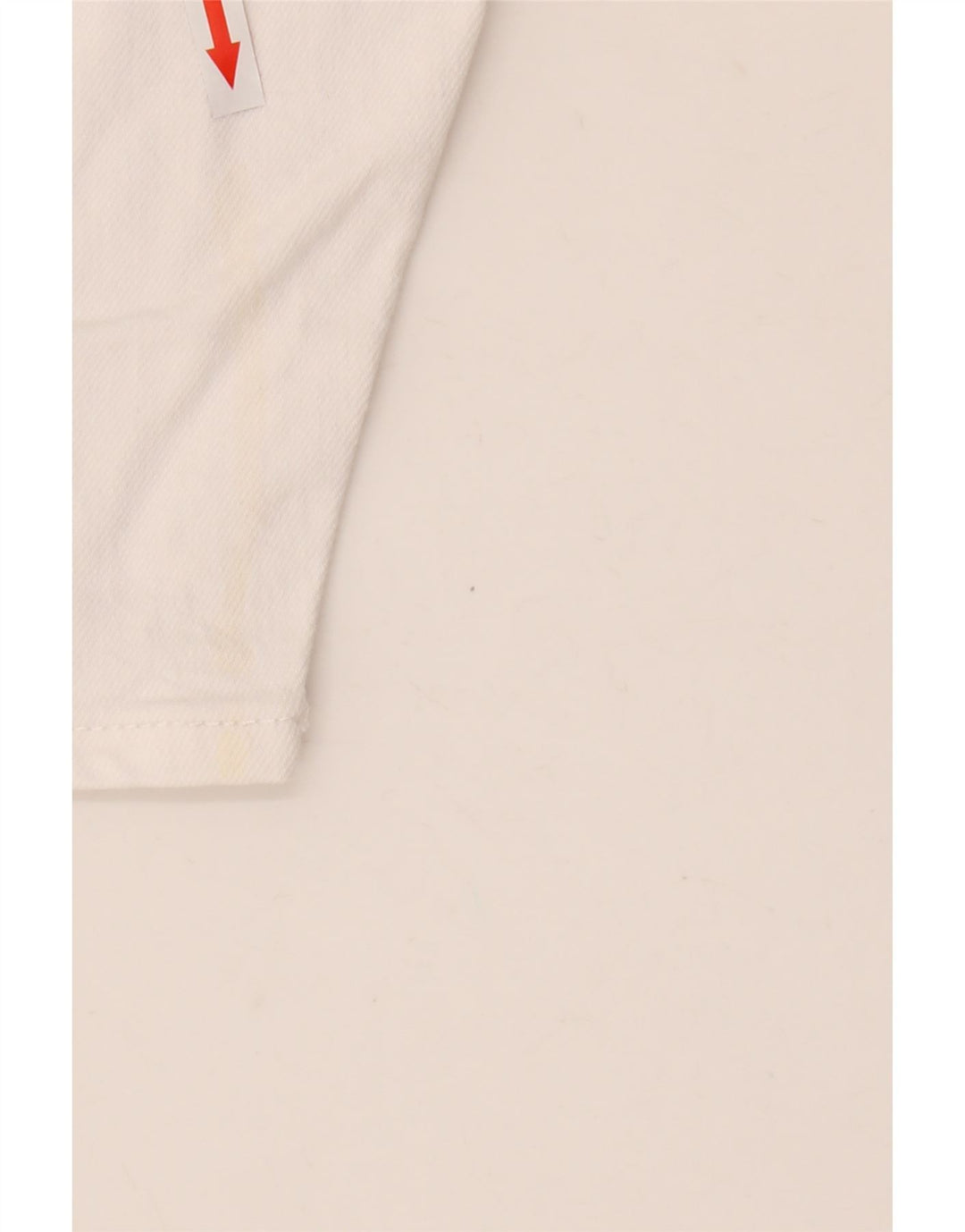 Zara Herre Denim Shorts EU 42 Large W32 Hvid Bomuld