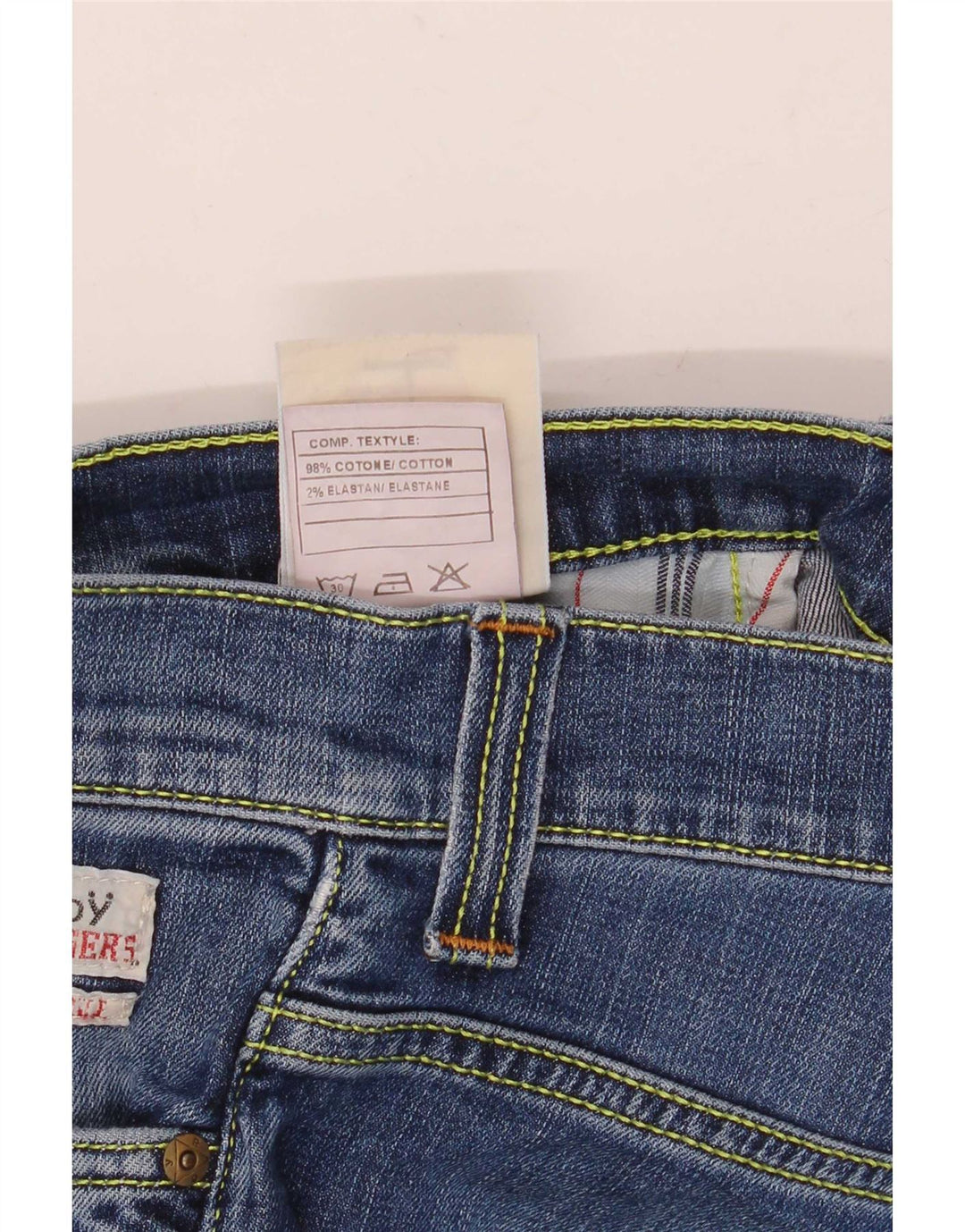 Roy Rogers Dame Slim Jeans W30 L34 Blå Bomuld