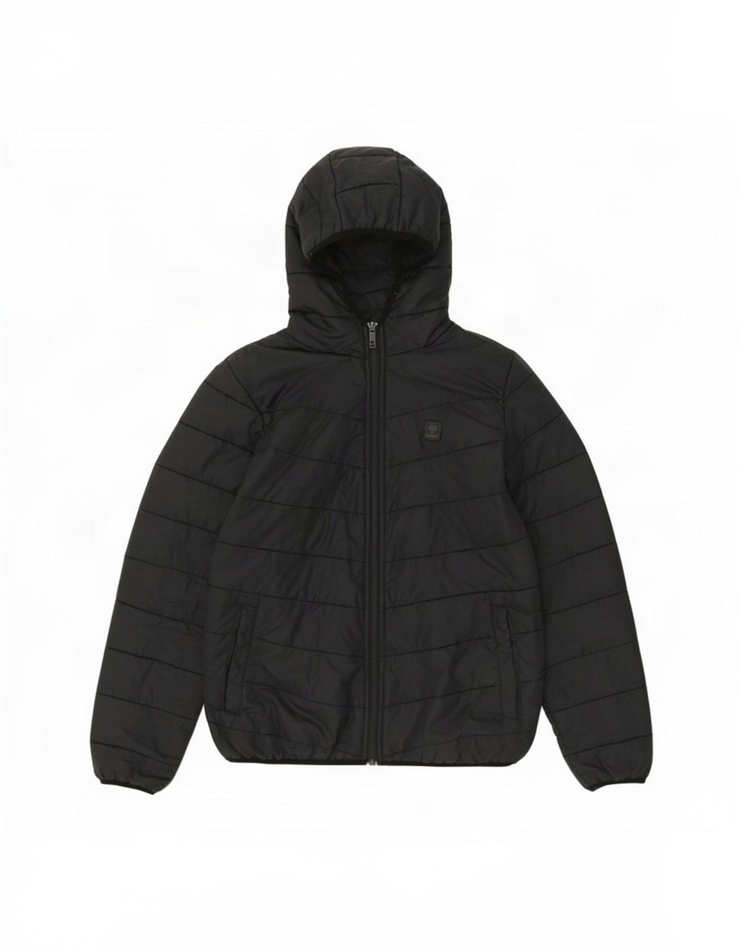 Hummel Polstret hættejakke til kvinder UK 14 Medium Sort Polyester