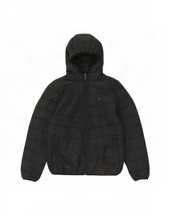 Hummel Polstret hættejakke til kvinder UK 14 Medium Sort Polyester