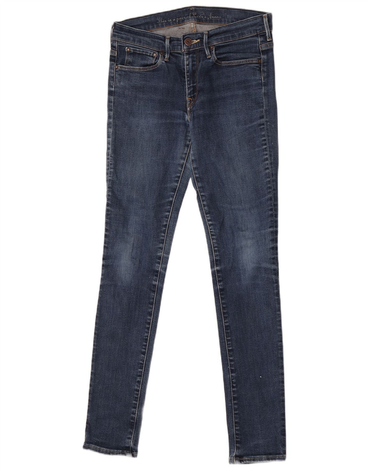 Levi's skinny jeans til kvinder W30 L32 blå bomuld