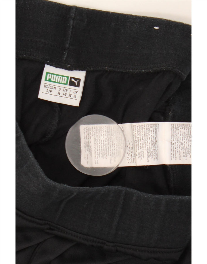 Puma træningsdragt til kvinder Joggers UK 10 Lille sort stribet polyester
