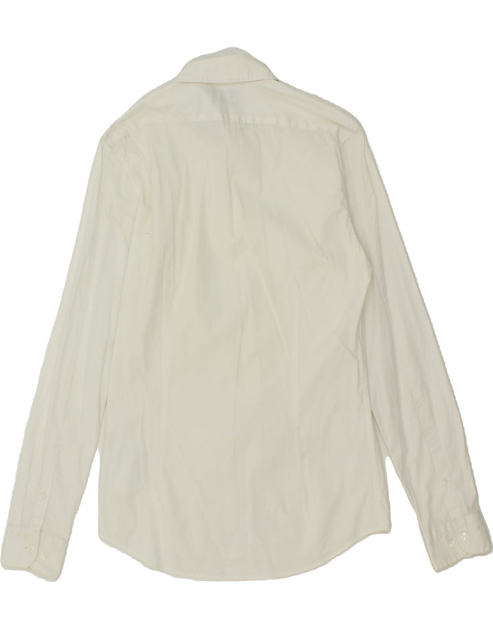 CALVIN KLEIN JEANS Mens Extra Slim Fit Shirt Small White Cotton Vintage Calvin Klein Jeans and Second-Hand Calvin Klein Jeans from Messina Hembry 