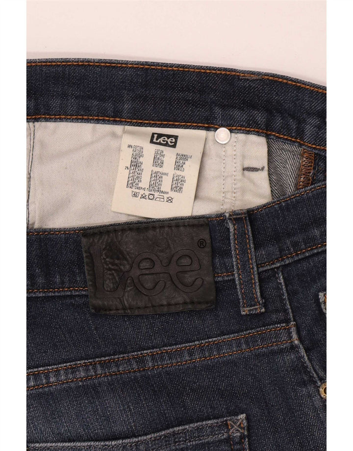 Lee Mens Powell Straight Jeans W33 L30 Blå Bomuld