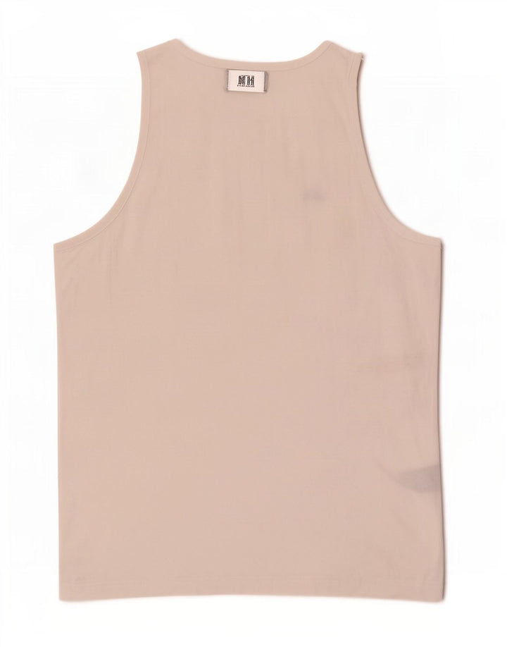 Kappa Herrevest Top Stor Hvid Bomuld