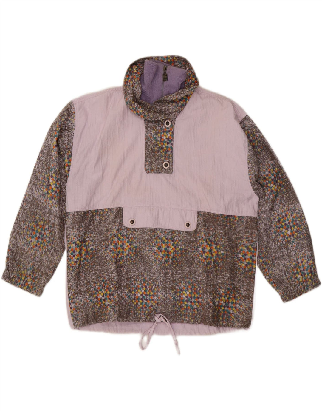 CROSS COUNTRY Dame Anorak Jacket IT 44 Medium Lilla Colourblock