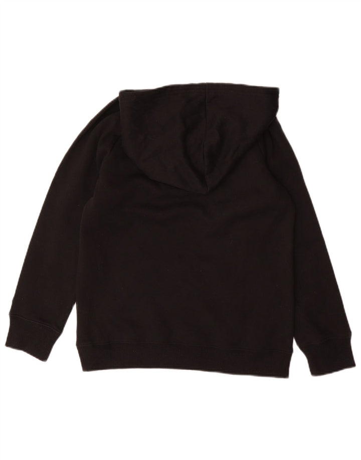 CHAMPION Grafisk hættetrøje til piger 11-12 år Stor Sort