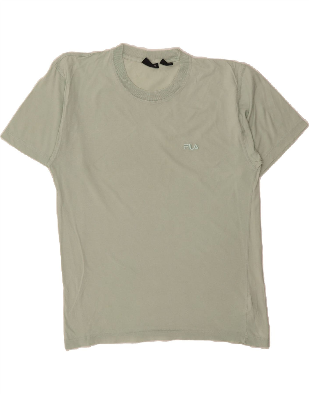 FILA Mens T-Shirt Top Medium Green Vintage Fila and Second-Hand Fila from Messina Hembry 