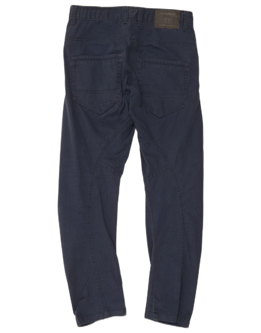 Jack & Jones Straight Casual bukser til mænd W30 L30 Marineblå polyester