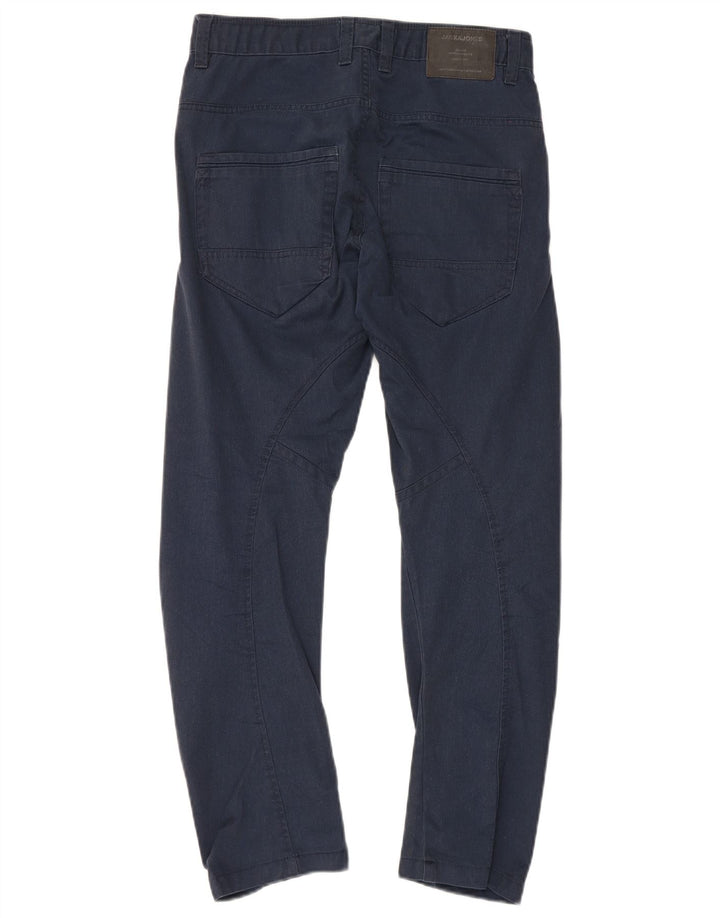 Jack & Jones Straight Casual bukser til mænd W30 L30 Marineblå polyester