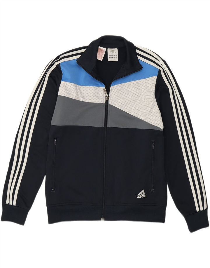 Adidas Træningsdragt Topjakke til drenge 13-14 år Navy Blue Colourblock
