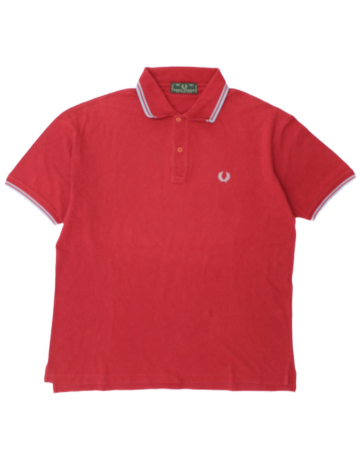 Fred Perry Herre poloshirt Stor Bourgogne bomuld