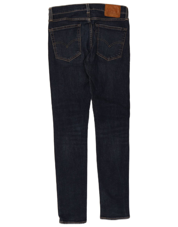 Levi's Herre 519 Skinny Jeans W31 L32 Marineblå Bomuld