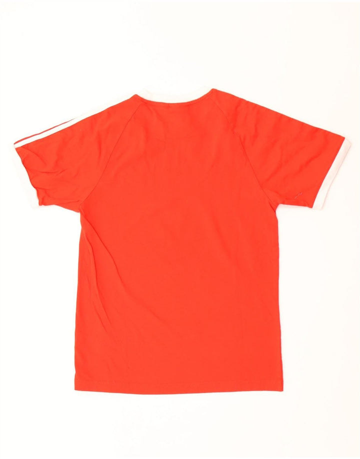 Adidas Herre T-Shirt Top Lille Rød