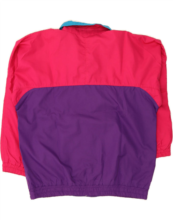 ODLO Mens Bomber Jacket UK 42 XL Pink Colourblock Vintage Odlo and Second-Hand Odlo from Messina Hembry 