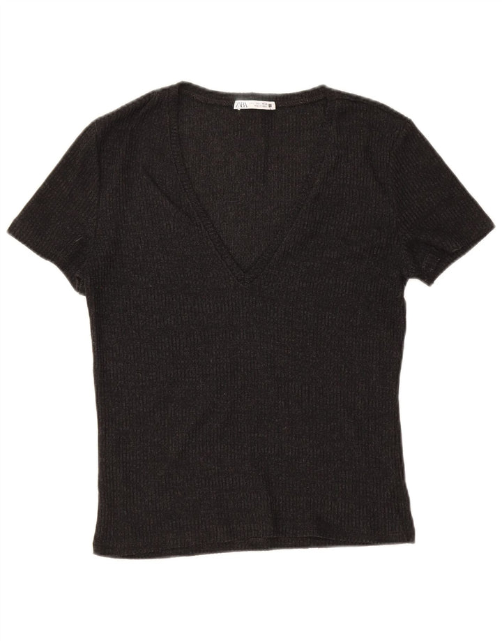 Zara Dame T-Shirt Top UK 14 Large Sort