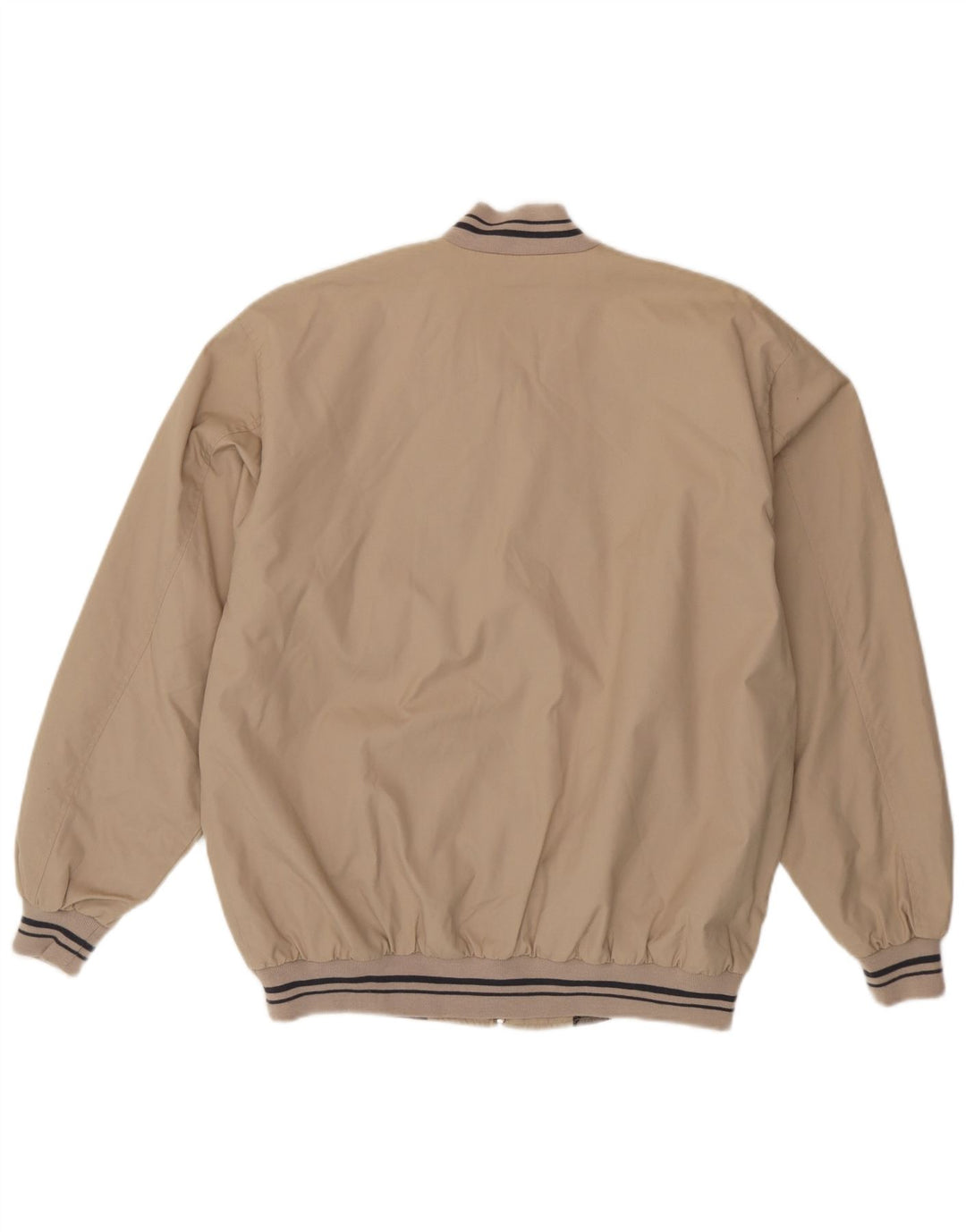 Happy Life Herre Bomberjakke IT 50 Stor Beige Bomuld