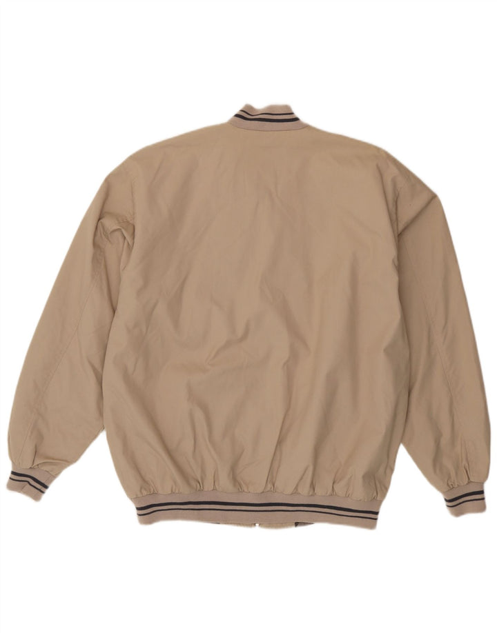 Happy Life Herre Bomberjakke IT 50 Stor Beige Bomuld