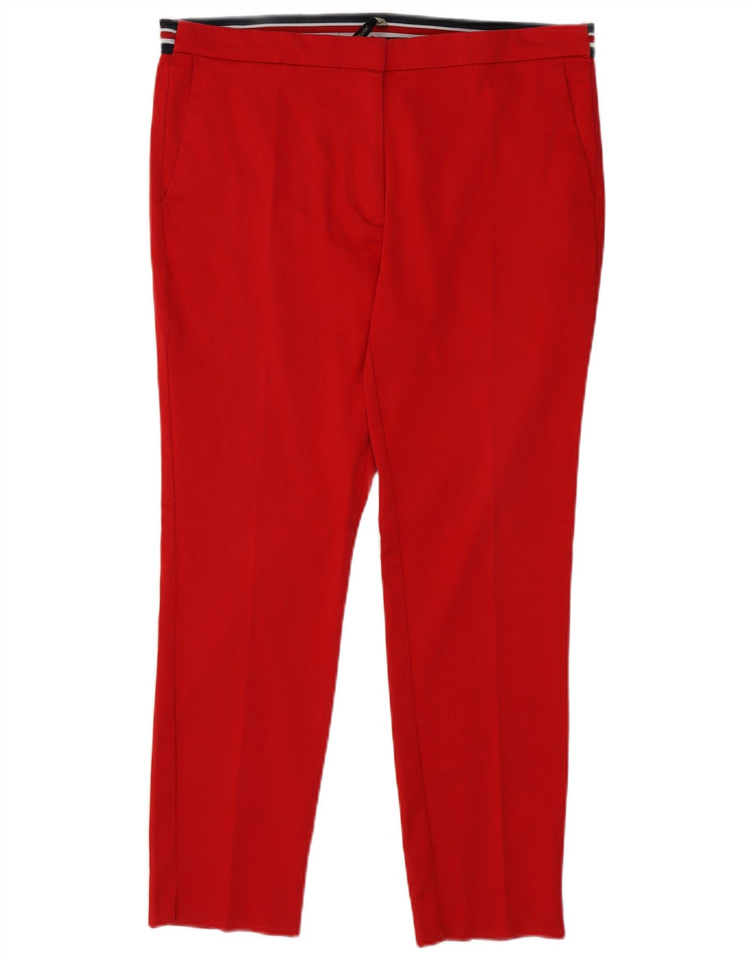 Zara Dame Slim Chino Bukser XL W32 L27 Rød