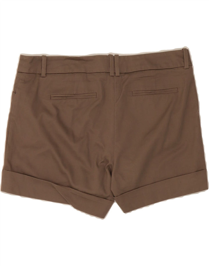 MOSSIMO Womens Casual Shorts US 8 Medium W32 Brown Cotton Vintage Mossimo and Second-Hand Mossimo from Messina Hembry 