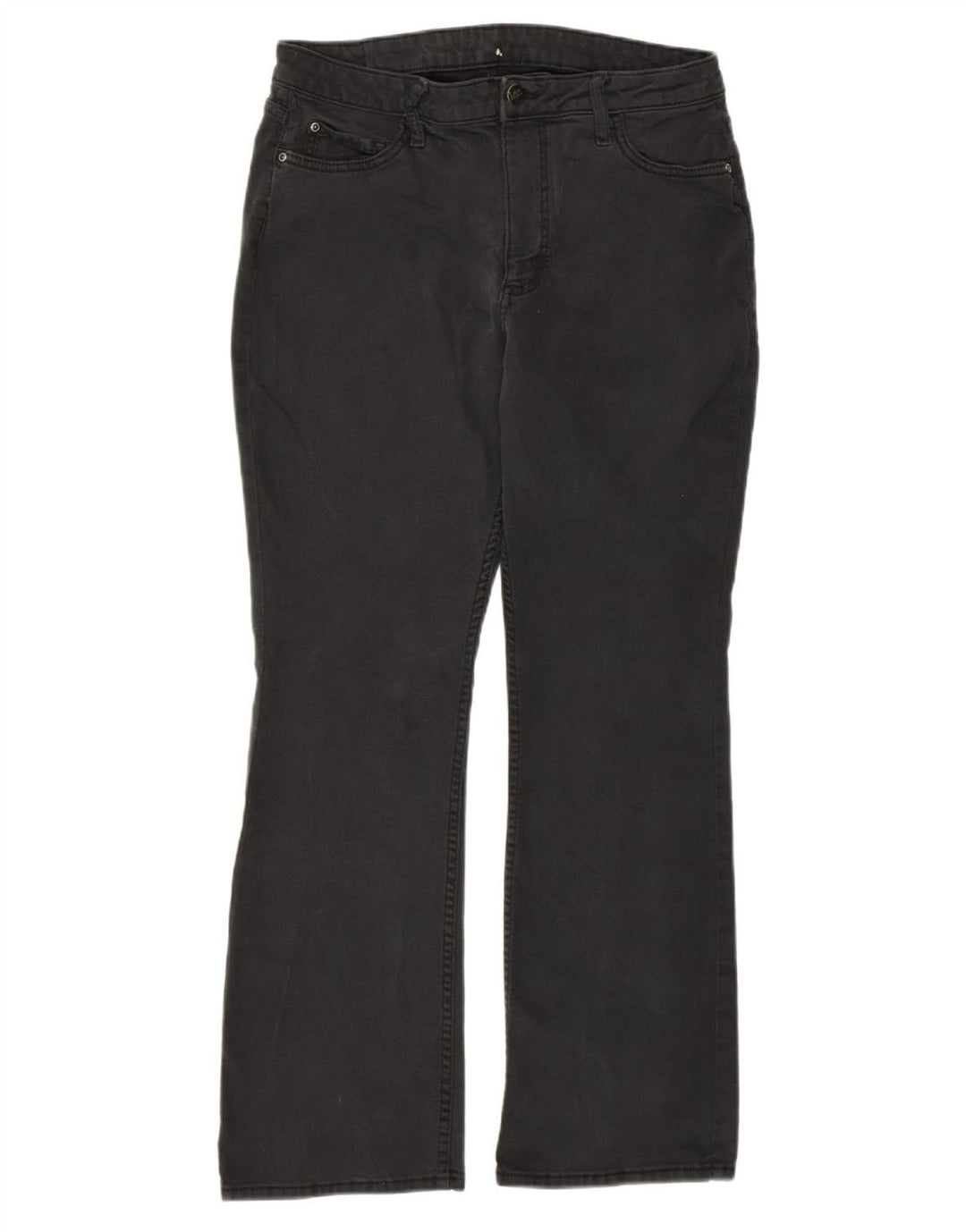 Lee Dame Bootcut Jeans UK 14 XL W36 L28 Grå Bomuld