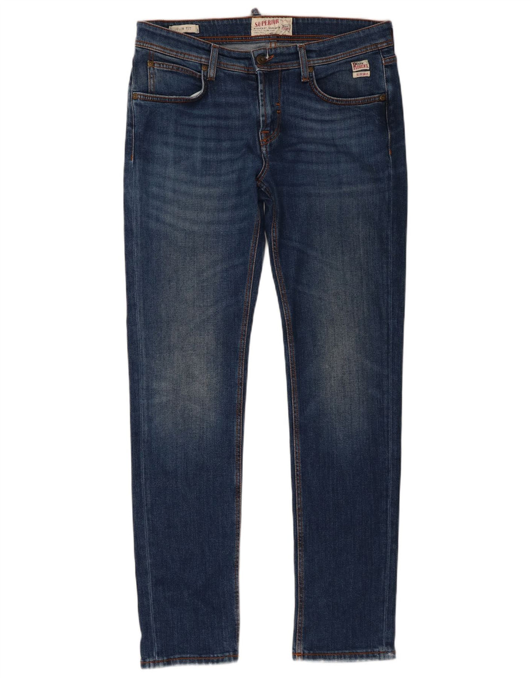 Roy Rogers Slim Jeans til mænd W33 L31 blå bomuld
