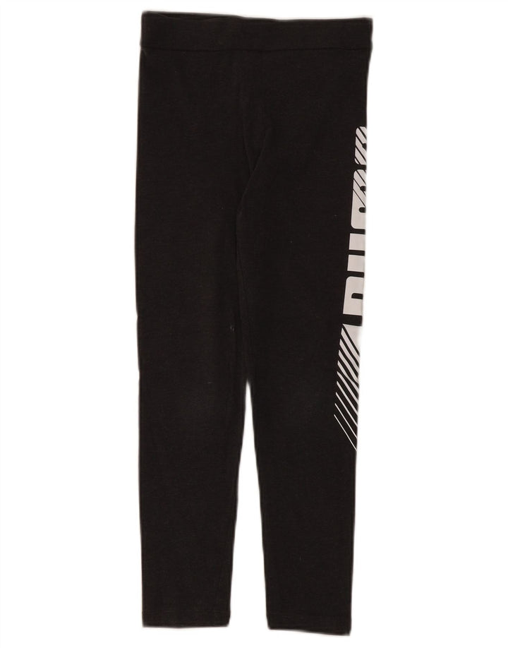 Puma piger grafiske leggings 9-10 år grå