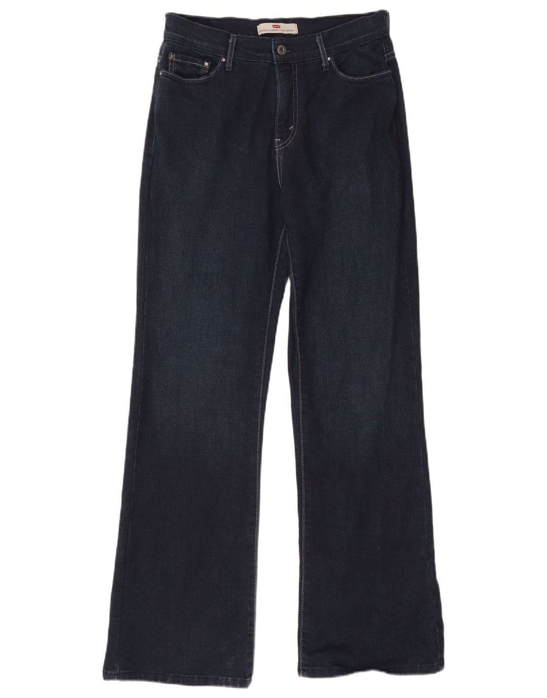 Levi's Womens 512 Bootcut Jeans US 12 Large W30 L31 Marineblå