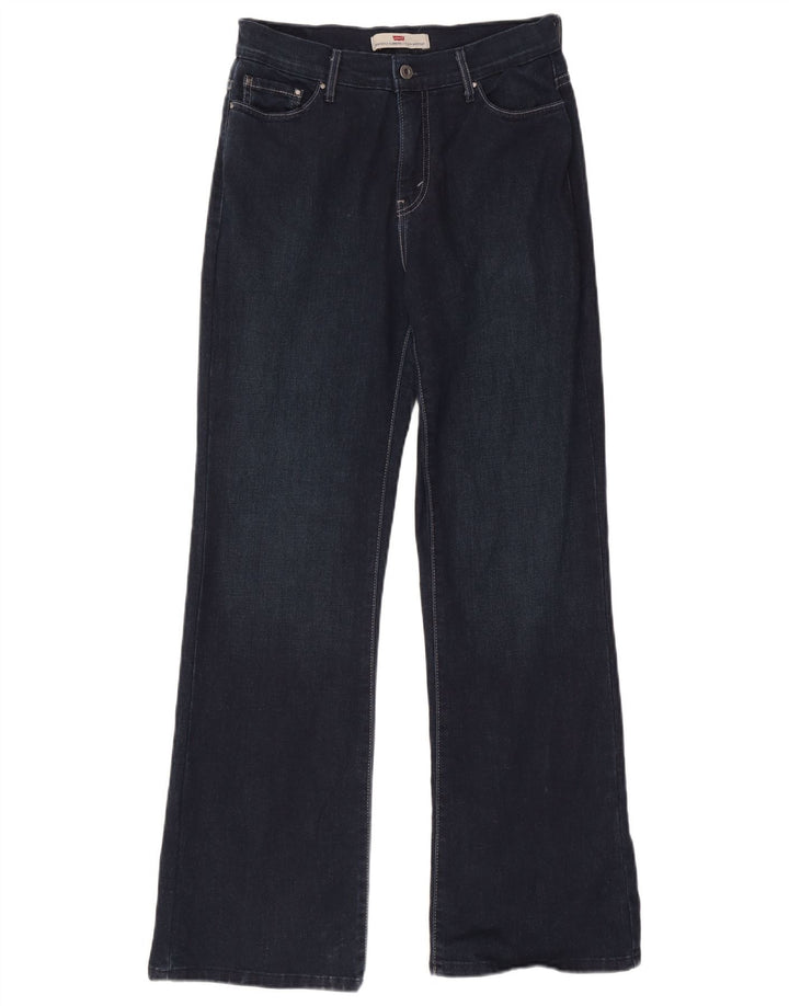 Levi's Womens 512 Bootcut Jeans US 12 Large W30 L31 Marineblå