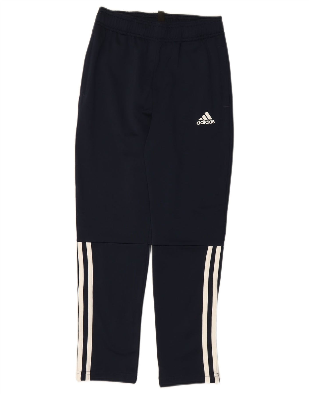 ADIDAS Boys Primegreen Tracksuit Bukser 9-10 år Navy Blue Polyester