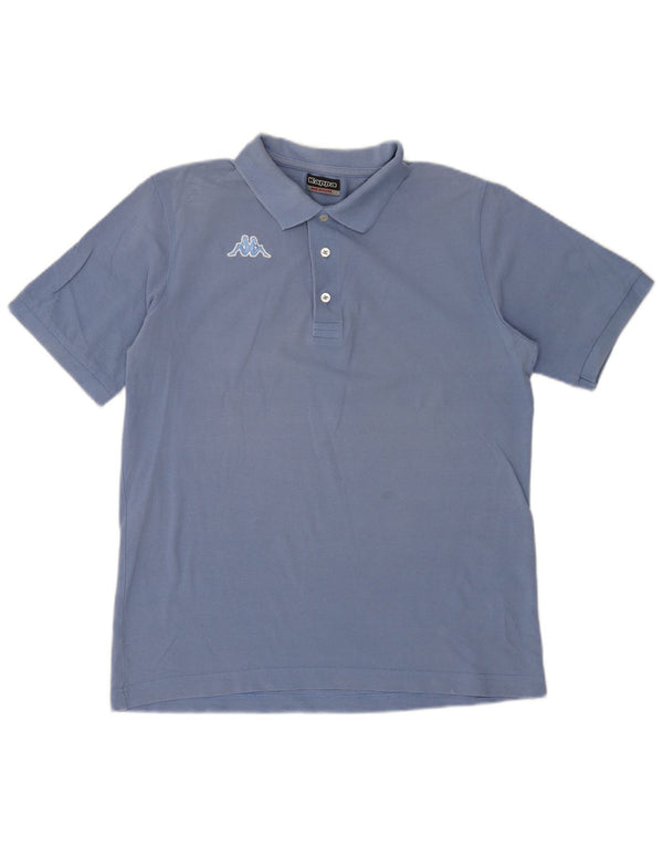 Kappa herre poloshirt Medium blå bomuld